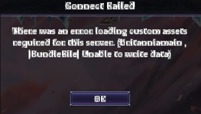 Connection Issue